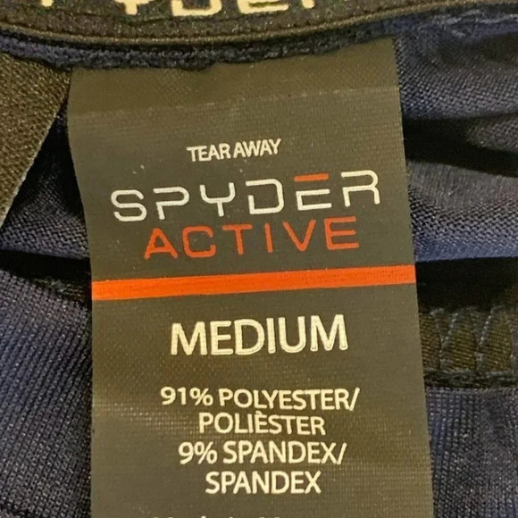 Spyder Men's Breathable Quick Dry Stretch SPM203 Athletic T-Shirt Size M‎ NWT - Picture 9 of 12